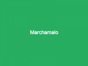 Marchamalo