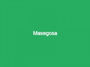 Masegosa