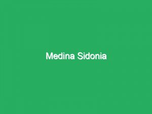 Medina Sidonia