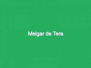 Melgar de Tera
