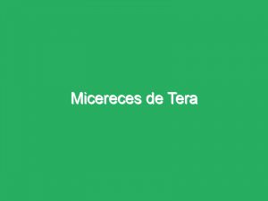 Micereces de Tera