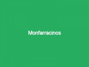 Monfarracinos