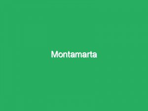 Montamarta