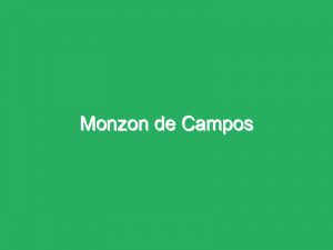 Monzon de Campos