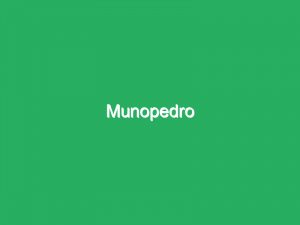 Munopedro