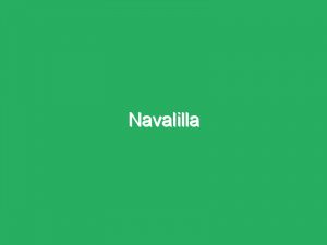 Navalilla