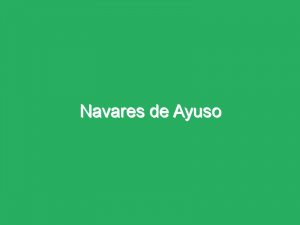 Navares de Ayuso