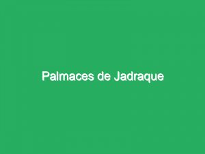 Palmaces de Jadraque