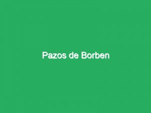 Pazos de Borben