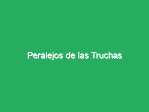Peralejos de las Truchas