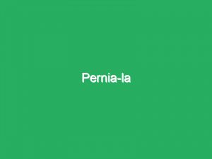 Pernia-la