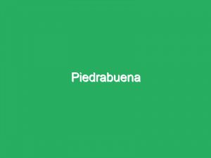 Piedrabuena
