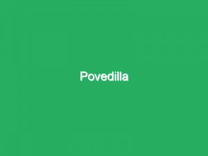 Povedilla