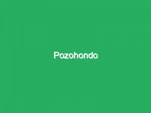 Pozohondo