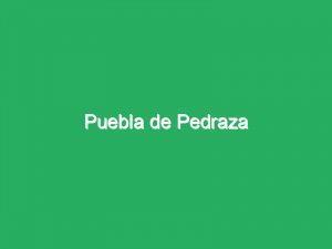 Puebla de Pedraza