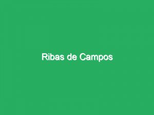 Ribas de Campos
