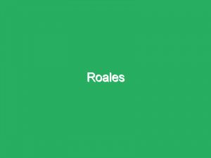 Roales
