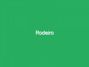 Rodeiro