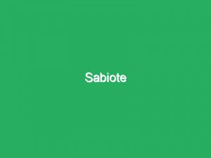 Sabiote