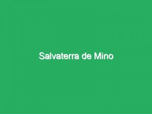 Salvaterra de Mino