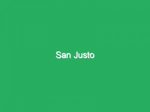 San Justo
