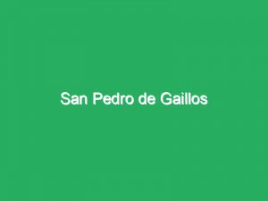 San Pedro de Gaillos