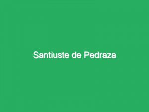 Santiuste de Pedraza