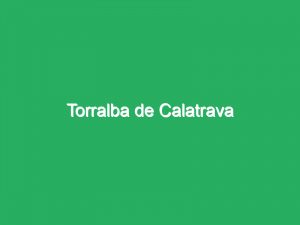 Torralba de Calatrava