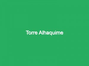 Torre Alhaquime