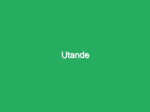 Utande