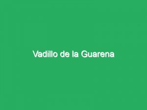 Vadillo de la Guarena