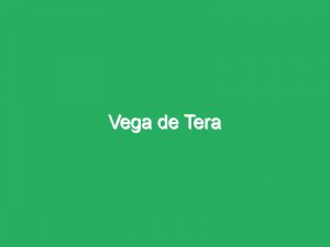 Vega de Tera