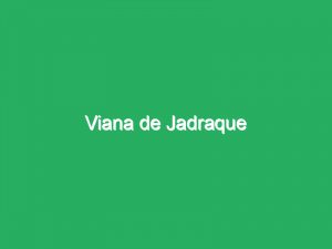 Viana de Jadraque