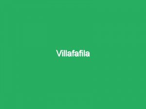 Villafafila