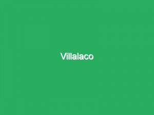 Villalaco