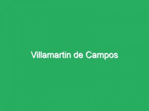 Villamartin de Campos