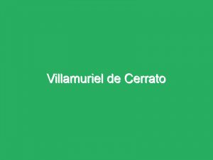 Villamuriel de Cerrato