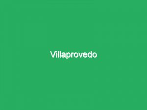 Villaprovedo