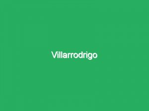 Villarrodrigo