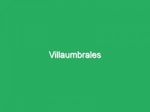 Villaumbrales