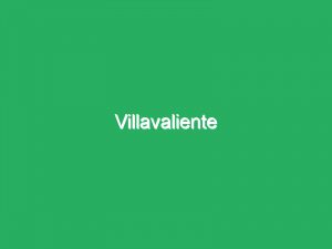 Villavaliente