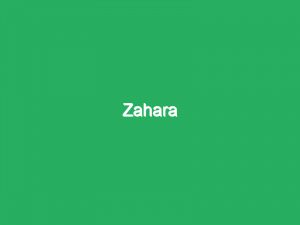 Zahara